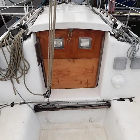 Botel Vintage Sailboat In Belem *