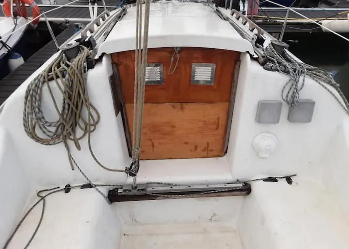 Botel Vintage Sailboat In Belem *