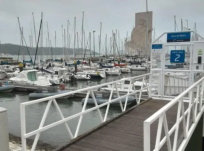 Vintage Sailboat In Belém Lissabon